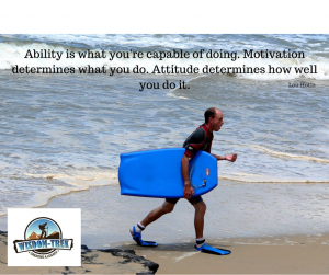 Ability is what you're capable of doing. Motivation determines what you do. Attitude determines how well you do it    